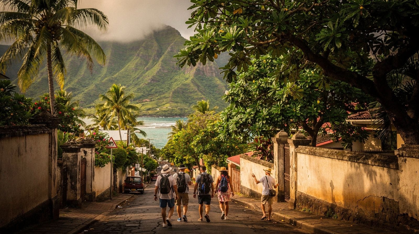Walking tours of Honolulu