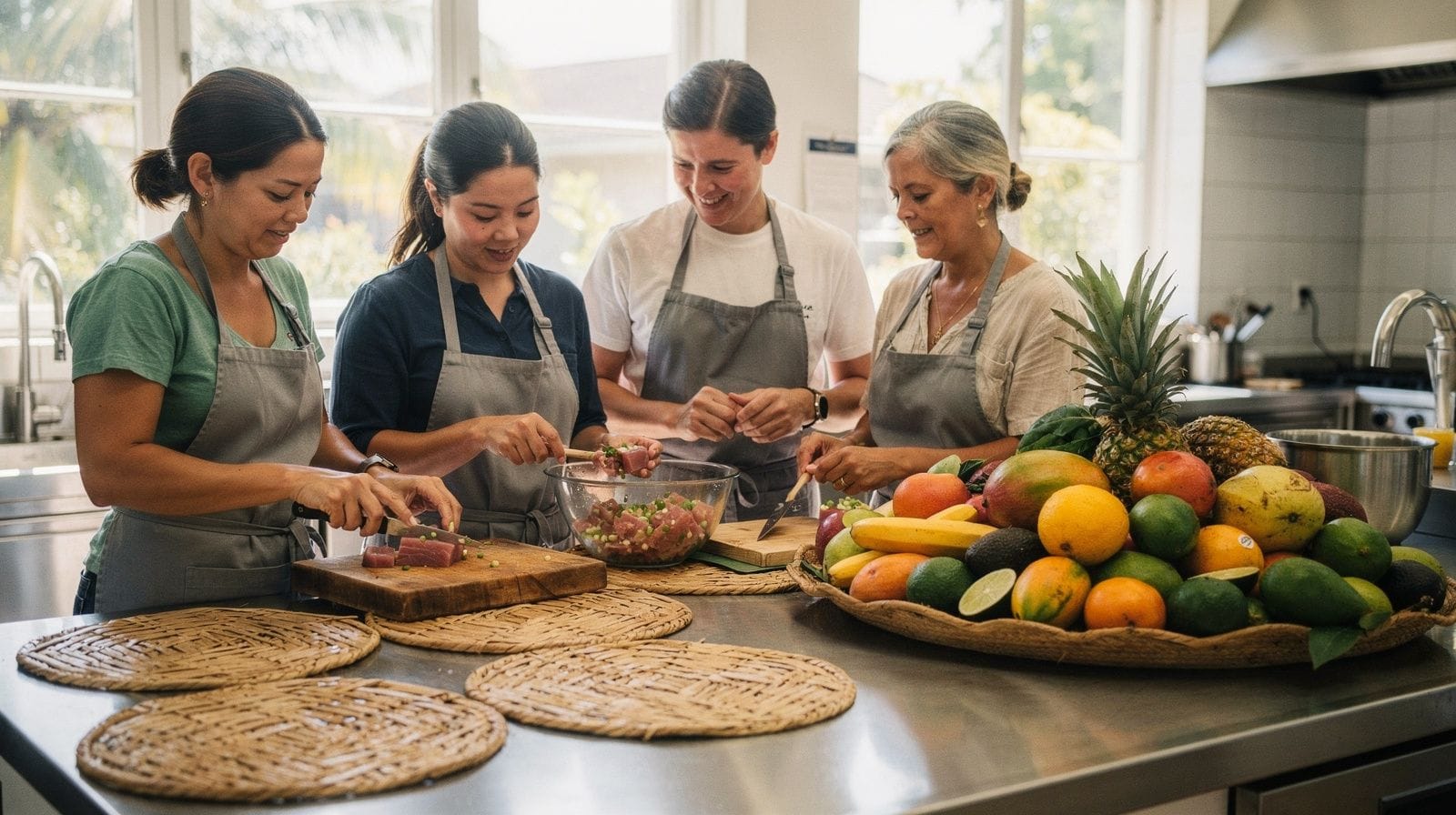 Aulas de culinária em Oahu