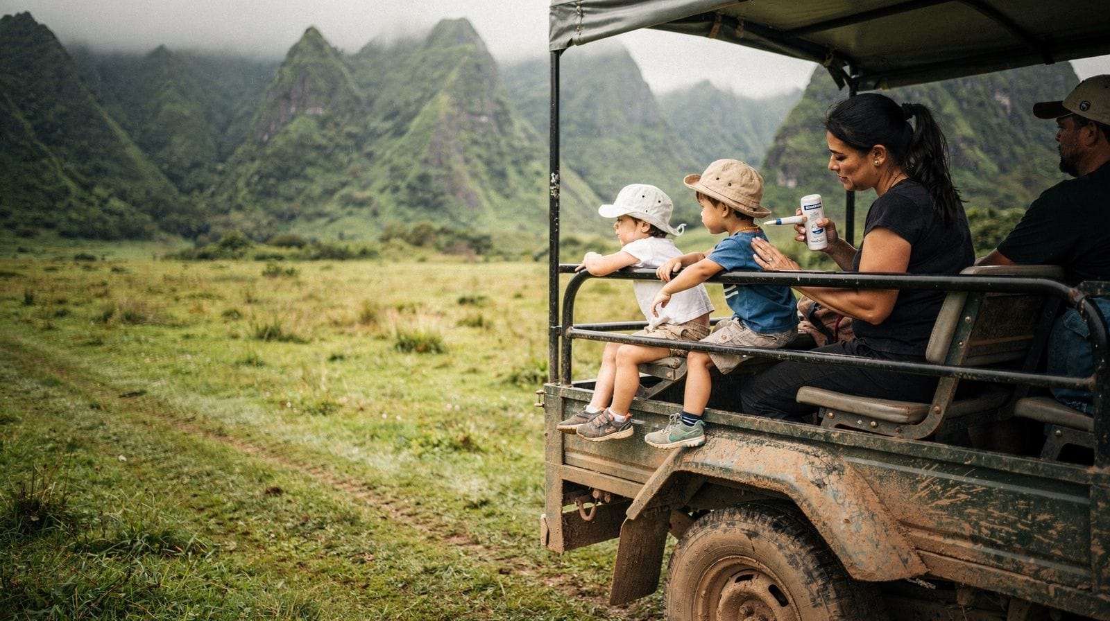 Kualoa Ranch com crianças: que passeios funcionam mesmo em família