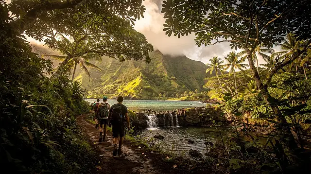 Manoa Falls and waterfall hikes near Honolulu