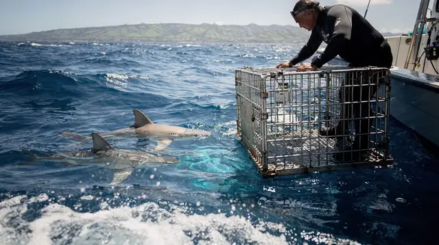 North Shore shark dive: what the boat trip out of Haleiwa is really like