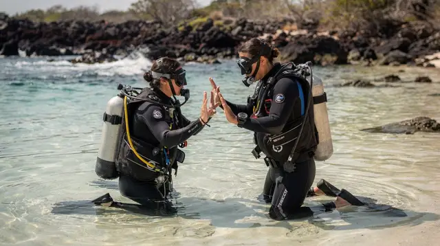Scuba diving on Oahu for beginners with no certification